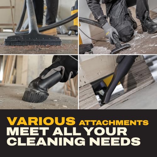 DEWALT Stealthsonic 10 Gallon 5HP Quiet Shop Vacuum Wet and Dry, DXV10P-QTA - size: 10 Gallon
