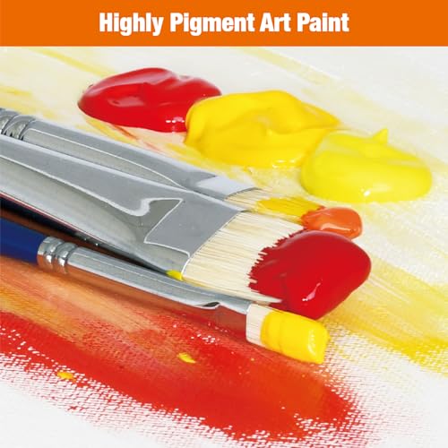 48 Colors Professional Acrylic Paint Set, Artist Paint Supplies - color: 48 Colors