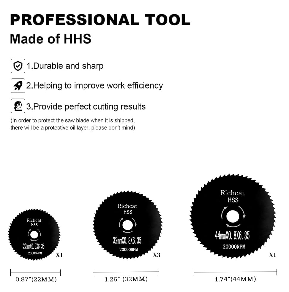 PVC Pipe Inside Cutter, Internal Plastic ABS Pipe Cutter Set, 1/4" Hex Shank, High Speed Steel (5 Black Saw Blades) - size: 1/4" Hex Shank (5 Black Saw Blades)