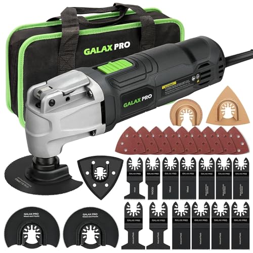 GALAX PRO Oscillating Multi-Tool Corded 2.4A, 28pcs Accessories - style: 2.4 Amp