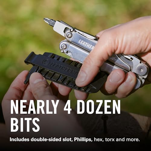 LEATHERMAN Bit Kit Number 1, Double-Ended Screwdriver Bits, Black - color: Black, size: #1