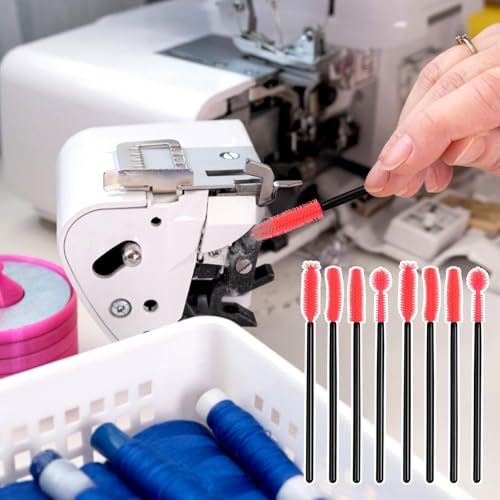 40PCS Sewing Machine Cleaning Brushes Silicone Bristle Maintenance Tools