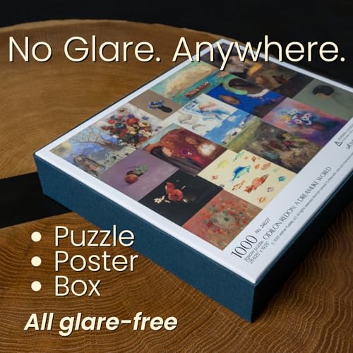 Odilon Redon: A Dreamlike World, Premium 1000 Piece Jigsaw Puzzle for Adults, Glare-Free, Soft-Touch Puzzles, Made in USA, Puzzle Lovers Gift Ideas, 26.6" x 19.25" - color: Odilon Redon: a Dreamlike World
