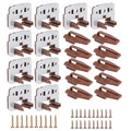10Pcs Drawer Slide Track Guide Glide with Drawer Guide Metal Backing and Drawer Stop for Center Mount Drawer for Dressers for Nightstand for Rite-Trak I 168 Drawer Slide Systems - style: 10Pcs w/metal backing