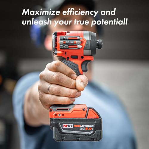 Simon Tools Magnetic Bit Holder for Impact Drivers and Drills - Super Strong Adhesive - Drill Accessory Compatible With Most Drills Brands like Dewalt, Makita, Klein, Bosch and Milwaukee Bit Holder - size: 4-Pack