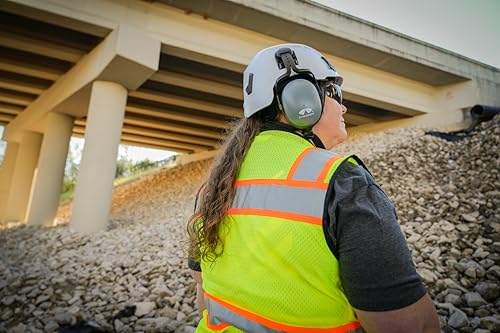 Pyramex Cap-Mounted Earmuff,Grey