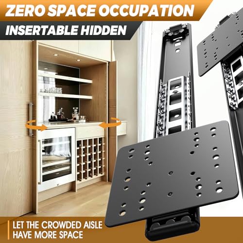Pocket Door Slides,Cabinet Pocket Door Slide,for Cabinet Door(4PCS,12in) - size: 12 Inch, style: 4PCS