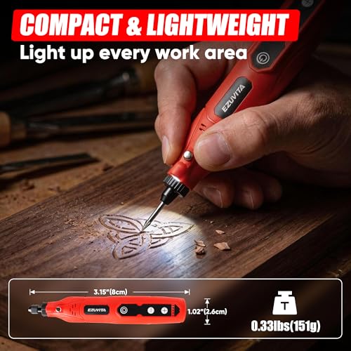 4V Cordless Mini Rotary Tool Kit with 446PCS Accessories