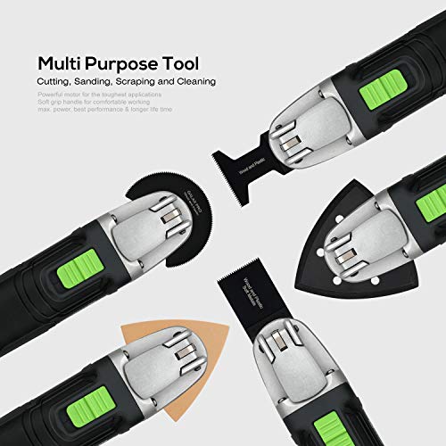 GALAX PRO Oscillating Multi-Tool Corded 2.4A, 28pcs Accessories - style: 2.4 Amp