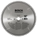 Bosch PRO1280FINB 12 In. 80 Tooth Plywood and Finishing Circular Saw Blade - size: 12" Diameter, style: 80 Teeth