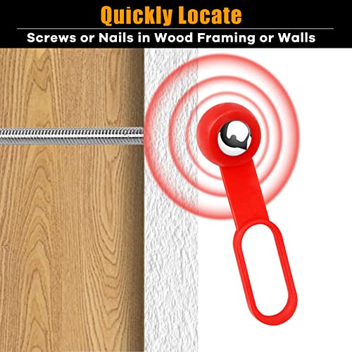 52300 Studball, 27 Pounds of Pull Power Magnetic Stud Finder, No Batteries Stud Finder Wall Scanner Detect Metal Through 5/8" Drywall, Wood or 3/4" Plywood Paneling, Ceramic Tiling etc.