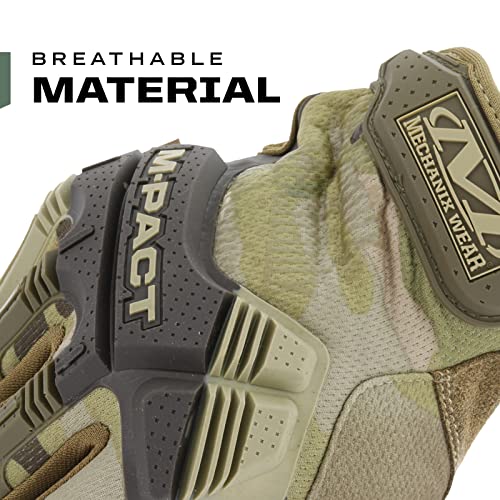 Mechanix Wear M-Pact Tactical Gloves MultiCam Camouflage, Small - color: Camouflage - Multicam, size: Small
