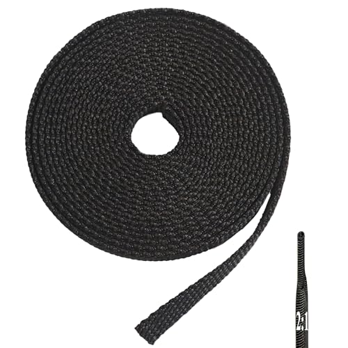 2:1 Heat Shrink Cable Protector, 10ft 1/8" Braided Wire Loom Cord Sleeve - size: 10ft - 1/8" (4mm)