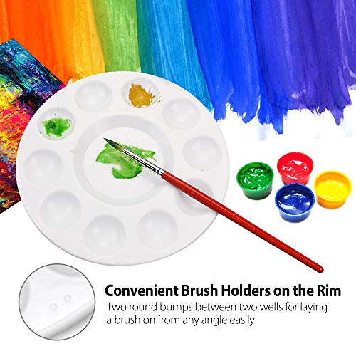 32 PCS Paint Tray Palettes, Plastic Paint Palettes for Students or Kids