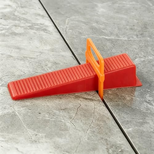 2000 Pcs Tile Leveling System Base Refill Pack, 1/8‘’ Tile Spacer, Suitable for Most Tile Grouting Applications, Easy to Install and Remove - color: 2000 Pcs, size: 1/8"