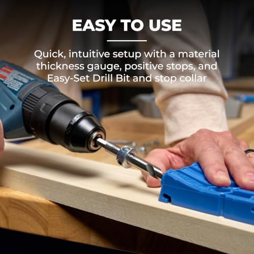 Kreg Pocket-Hole Jig 320 with Classic 2 Inch Face Clamp, KPHJ320-22