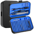 Precision Screwdriver Set, SOONAN 150 in 1 Electronics Tool Kit with 120 Bits Magnetic Screwdriver Set & 30-Bit Magnetic Set Handy Repair Tool for Computer Phone Watch Camera Laptop, Blue - size: 150-IN-Blue