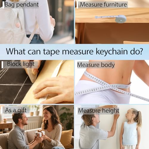 Mini Measure Tape 79 Inch/2M Dual Sided Retractable Tape Measuring for Body,Sewing, Cloth, Furniture,Height (Green) - color: Green