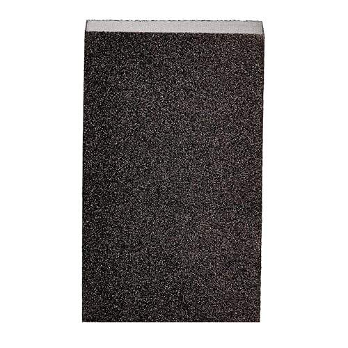 3M™ General Purpose Sanding Sponge DSMC-ESF-10, 2 7/8 in x 4 7/8 in x 1 in, Dual Grit, Medium/Coarse, 10 ea/cs - size: 4-7/8 in x 2-7/8 in, style: Medium/Coarse