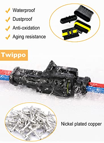 800pcs 1/2/3/4/5/6 Pin Connector Automotive Electrical Waterproof Connector - style: 800 pcs