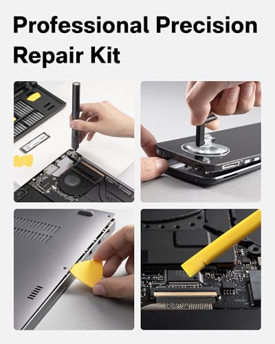 HOTO Precision Screwdriver Set, Repair Kit/w 26 Bits and 10 Repair Tools