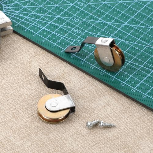 4 Pack Sliding Screen Door Rollers, 1 Inch Screen Door Rollers Replacement