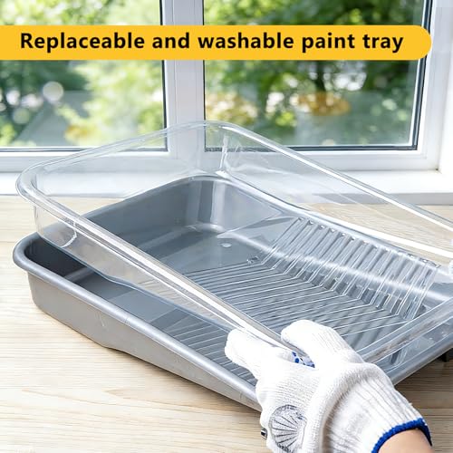 Mister Rui Paint Roller Kit with Extension Pole 20 Pieces Painting Kit