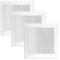 3 Pcs 6 Inch Wall Patch Repair, Drywall Repair Patch Self Adhesive Drywall Patch and Fiberglass Repair Kit, Heavy Duty Dry Wall Hole Repair Patch for Drywall Plasterboard (6 x 6 Inch) - size: 6inch*3