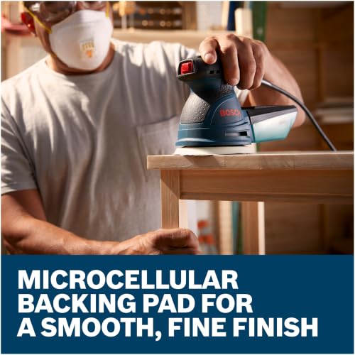 BOSCH ROS20VSC Palm Sander, Variable Speed Random Orbital Sander - style: Industrial