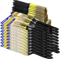 Great Andrew Paint Brushes, 30 PCS 1" 1.5" 2" 3" Flat 1.5" Angled - size: 30 PCS, 1",1.5",2",3"&1.5"A