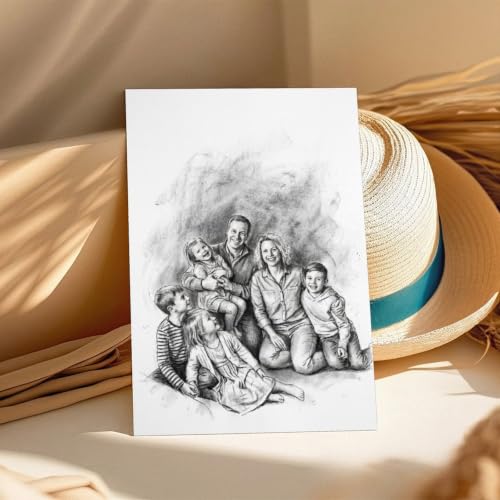 Sketch Style Turn Photo Into Personalized Canvas Art - color: Sketch