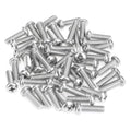55 Pieces M5 x 16mm Machine Screws, Thread Pitch 0.8mm, Sutemribor M5 Phillips Pan Head Machine Screws, 304 Stainless Steel, Fully Threaded, Silver - size: M5 x 16mm, style: Phillips Pan Head