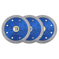 GoYonder 3 Pack 4 Inch Super Thin Diamond Saw Blade for Cutting Porcelain Tiles,Granite Marble Ceramics (4") - size: 4"-Blue-3 PCS