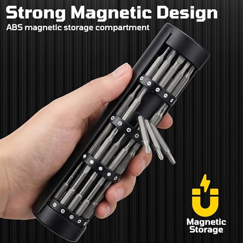 3.7V Mini Electric Screwdriver 62in1 Precision Kit for Phone Laptop - color: 62-in-1-grey
