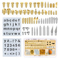 62Pcs Wood Burning Tips, Professional Wood Burning Pen Tips & Stencils Set