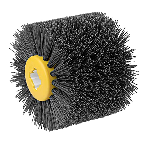 Shinboc 4.7x4 Inch Surface Conditioning Tool, 320 Grit Nylon Drawing Wheel - style: 320 Grit