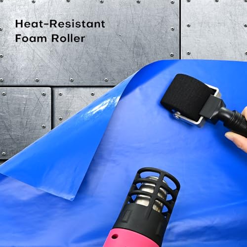 NEWISHTOOL Vinyl Wrap Tools 2-Inch Sponge Seam Roller for Uneven Textured
