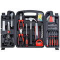 CARTMAN 140-Piece Household Tool Kit, Hand Tools Set with Organized Storage Case for Home DIY Repairs - style: 140 PC