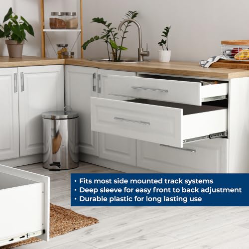 Prime-Line MP7227 Drawer Track Back Plate, White