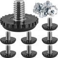 Stainless Steel Furniture Leveling Feet 5/16-18 Screw Table Leg Levelers - color: Furniture Leveler Screws 8pack-stainless Steel