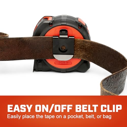 Crescent Lufkin 25' SHOCKFORCE NITE EYE Magnetic Tape | LM1325B-02 - size: 25' Magnetic, style: SAE