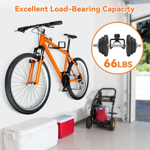 Hose Holder Stand Wall Mount, 4Pcs Heavy Duty Garden Hose Hanger Reel - color: 4Pack-Black