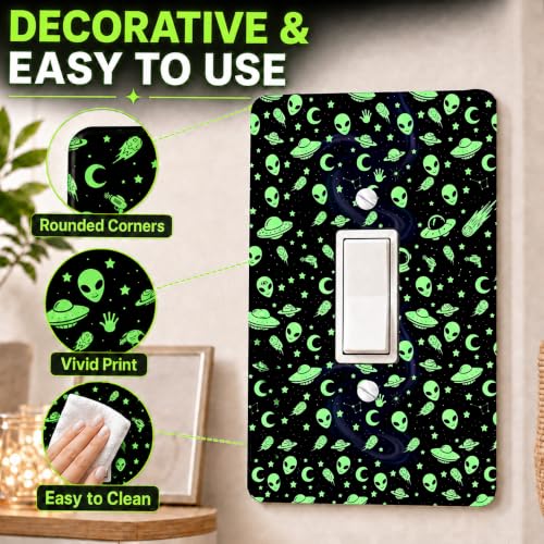Flamingo Light Switch Cover Plates Toggle Switch Covers Plate Outlet Covers - color: Flamingo, size: Toggle Light Switch
