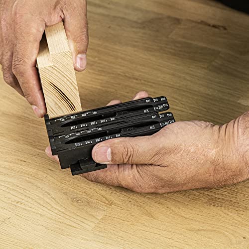 Trend 3 in 1 Pocket Hole Jig Kit with Pocket Hole Jig, HSS Drill Bit & Depth Setting Collar, Square Drive Bit, 50 Screws & Kit Storage Case, PH/JIG/BK - style: 3-in-1