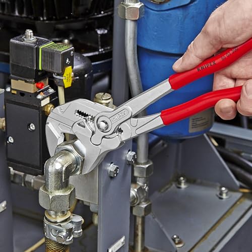 KNIPEX Tools - Pliers Wrench, Chrome (8603300), 12-Inch - size: 12-Inch, style: Wrench, Chrome