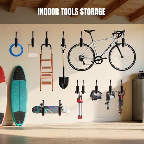 4 Pack Kayak Wall Mount Rack, 120 LBS Capacity