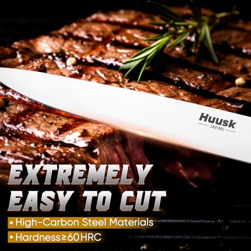 Huusk Turkey Carving Knife Set with Elegant Box, Gifts for Men Women - size: 8 inches