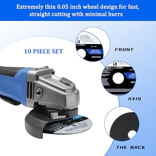 4-1/2" Cutting Wheels for Milwau-kee Grinders - 10 Pack
