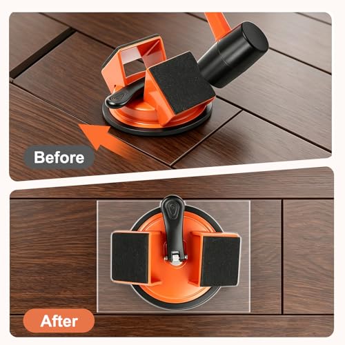 45-Degree Floor Gap Repair Tool kit, Equipped with a Hammer, 5 Patches, and 1 Cleaning Knife (8-piece Set), Suitable for Laminate Flooring and PVC Flooring.