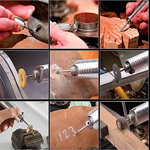 Flex Shaft Grinder Carver Rotary Tool Hanging Carving Multi-function Metalworking Tools, Foot Pedal Control, 30pcs, for carving, buffing, drilling, polishing, sanding, cutting, cleaning - style: 380W, 0.3-4mm Chuck